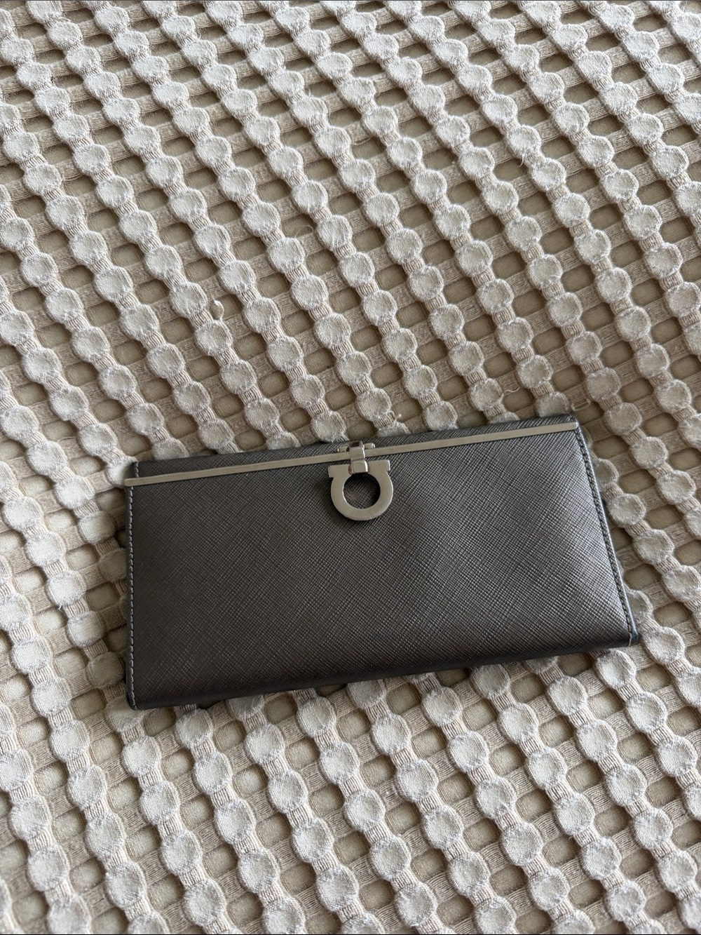 Salvatore Ferragamo Gancini continental wallet